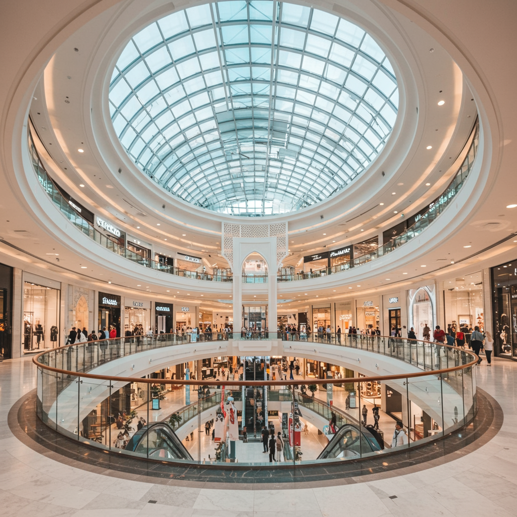 Modern UAE Shopping Mall Interior