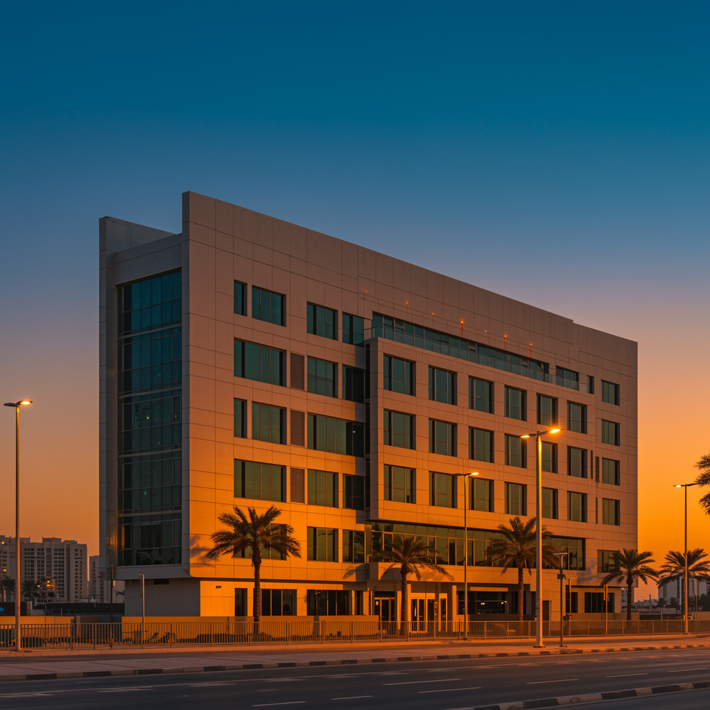 Modern Smart Building in UAE